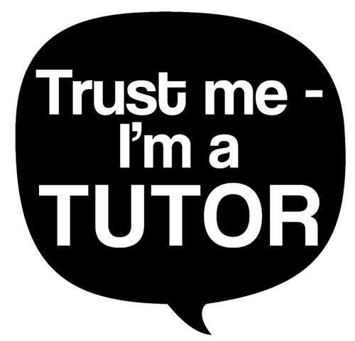 Trust Me Im A Tutor Funny Study Help Understand Curriculum Wall Decals for Walls Peel and Stick Wall Art murals Black Small 8 Inch