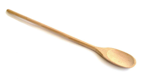 Tredoni 18" Wooden Spoon - Baking/Cooking/Stirring Spoon Utensil (45 cm)
