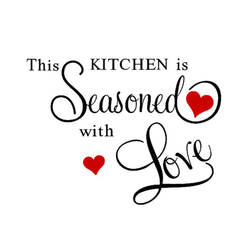 Wall Sticker Quote Wall Sticker Motivational Words Wall Decal DIY Letter Mural for Kitchen Dining Room