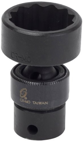 Sunex 332uz 3/8-Inch Drive 1-Inch 12-Point Universal Impact Socket