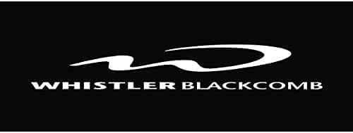 MAF Whistler BLACKCOMB Vinyl Decal White 5" - Sticker for Cars Laptop Walls Windows Toolbox Gift