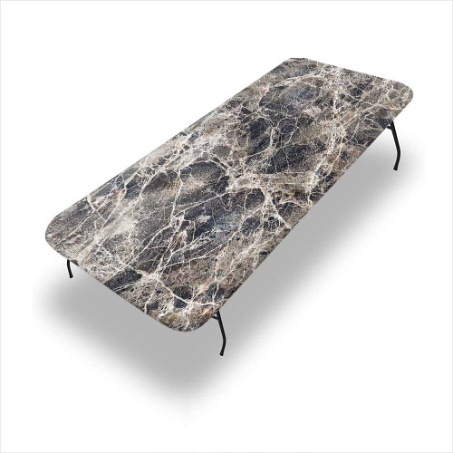 DWADW Marble Tablecloth for Folding Table, Marble Motif Art, Suitable for Rectangular Table Home Interior, 30"x 84" Table Cover for 6ft Folding Table,