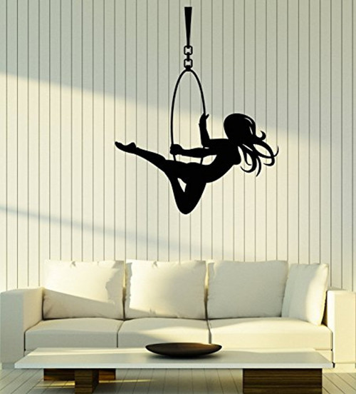Andre Shop Vinyl Wall Decal Circus Artist Naked Girl Sexy Woman Stickers Large Decor27SX60i Andre Shop Vinyl Wall Decal Circus Artist Naked Girl Sexy Woman Stickers Large Decor27SX60i