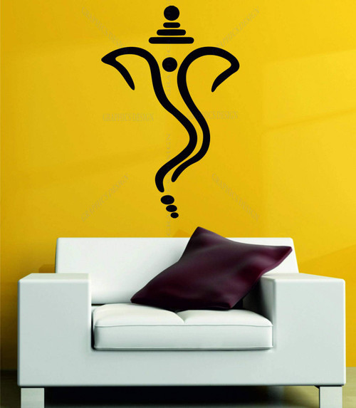 Wall Vinyl Decals Ganesha Ganapati Vinayaka Lord Ganesh Hindu God Mantra Aum Sanskrit Decorative Vinyl Wall Art Sticker Decal Made in USA Wall Vinyl Decals Ganesha Ganapati Vinayaka Lord Ganesh Hindu God Mantra Aum Sanskrit Decorative Vinyl Wall Art Sticker Decal Made in USA