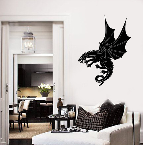 Flying Dragon Vinyl Wall Decal Fantasy Style Kids Room Decor Stickers Mural and Stick Wall Decals Flying Dragon Vinyl Wall Decal Fantasy Style Kids Room Decor Stickers Mural and Stick Wall Decals