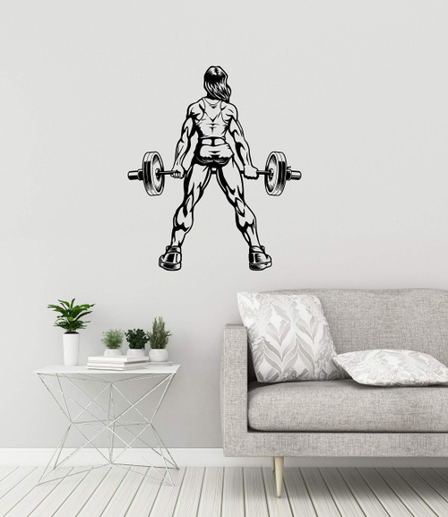 Fitness Girl Vinyl Wall Decal Bodybuilding Woman Home Gym Center Sports Stickers Mural and Stick Wall Decals Fitness Girl Vinyl Wall Decal Bodybuilding Woman Home Gym Center Sports Stickers Mural and Stick Wall Decals