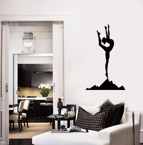 Yoga Woman Vinyl Wall Decal Girl Silhouette Meditation Room Stickers Mural and Stick Wall Decals Yoga Woman Vinyl Wall Decal Girl Silhouette Meditation Room Stickers Mural and Stick Wall Decals