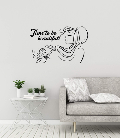 Inspirational Quote Vinyl Wall Decal Beauty Spa Hair Salon Woman Stickers Mural and Stick Wall Decals Inspirational Quote Vinyl Wall Decal Beauty Spa Hair Salon Woman Stickers Mural and Stick Wall Decals