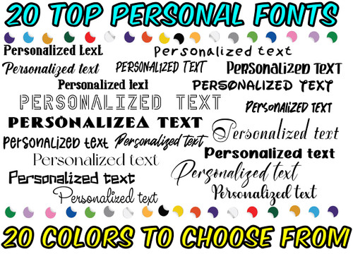 Artstickerscool Custom Vinyl Stickers - Super Personalized Design Your Own Name -Wall Decal Quotes from Movies - Personalized Door Banner - Bike Custom Decals (C223)
