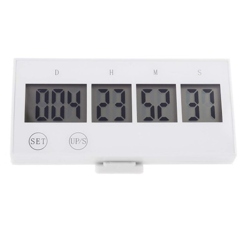 Digital Countdown Timer 999 Days Count Down Timer,Countdown Clock LCD Digital Screen Kitchen Timer Event Reminder For Wedding Retirement Lab Cooking Kitchen