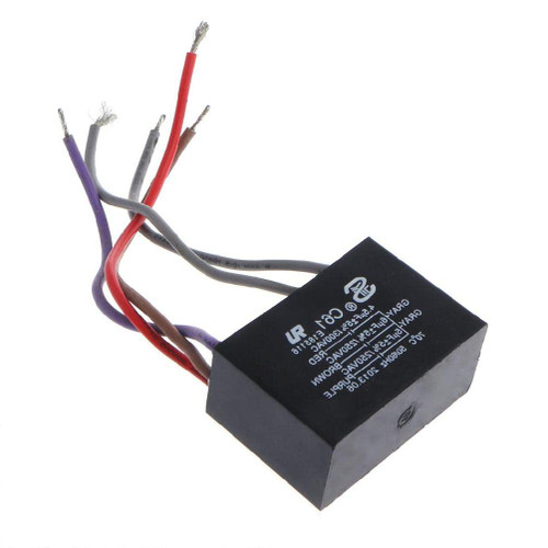 CBB61 Electrical Power Connecting Capacitor 4.5uf+6uf+5uf 250V 5 Wire Ear Ze-268s6