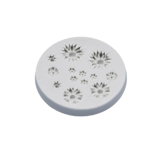 Daisy/Sunflower Shaped Candy Molds Silicone Mould Cake Decorating Tools Fondant Mold Chocolate Moulds Baking Accessories