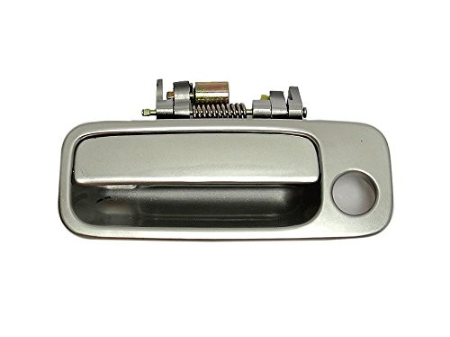 B457 97-01 Toyota Camry Front left Outside, Exterior Door Handle SILVER 1C8