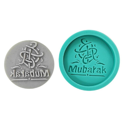 DIY Fondant Moulds Chocolate Mould Candy Mold Baking Tools Silicone Material Baking Accessories for Eid Ramadan Festival Silicone Baking molds