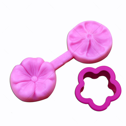 KALAIEN Cherry Blossom Silicone Fondant Cake Mold Flower Cake Design Moulds Chocolate Icing Candy Decorating Mould