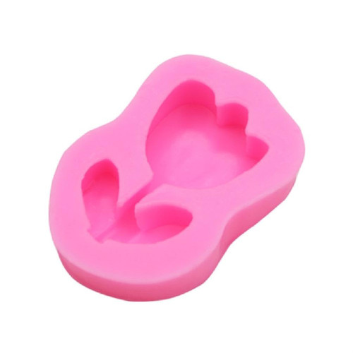 Silicone Mold Chocolate Tulips Flower Fondant Cake Candy Biscuits Moulds DIY Baking Decorating Tools For Dessert Cake
