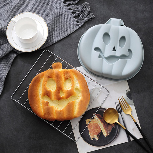 3D Halloween Pumpkin Silicone Mold DIY Cake Pastry Decor Baking Mold For Making Chocolate Fondant Cupcake Molds Chocolate Moulds Different Shapes For Household Cute
