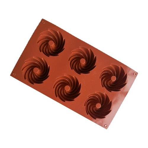 6 Holes Chocolate Moulds Shaped Baking Molds Fondant Moulds Silicone Cake Molds Perfect Gift For DIY Baking Lover Silicone Mold