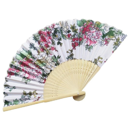 LANGYI Folding Hand Fan For Women Foldable Chinese Japanese For Dance Performances Gift Home Decorations Dance Fan For Women
