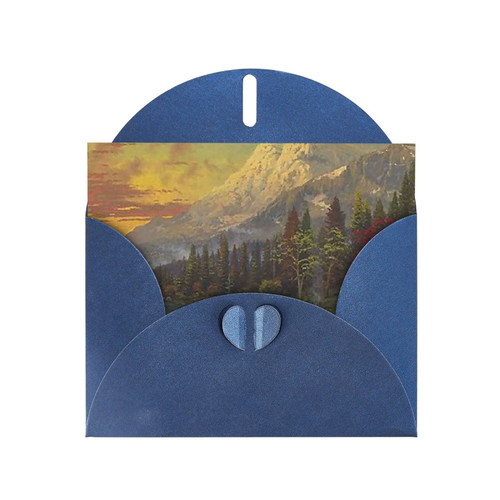 QQLADY Great Outdoors Greeting Cards with Envelopes Blank Birthday Card Mother's Day Card Wedding Thank You Cards Baby Shower Thank You Notes - Cute Blank Notecards - All Occasion Greeting Cards