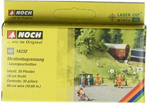 Noch 14232 Road Fencing H0 Scale  Model Kit