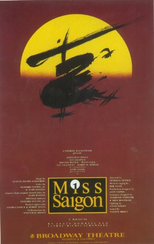 Miss Saigon Poster Broadway Theater Play 11x17 Vintage Art MasterPoster Print, 11x17