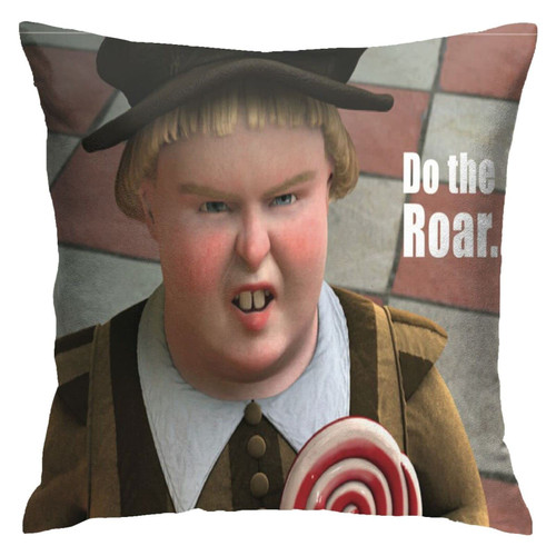 gaewual Do The Roar Meme Throw Pillow Case Decorative Pillow Cases Covers for Sofa Couch Cushion 18x18 Inch, One Size (3310203)