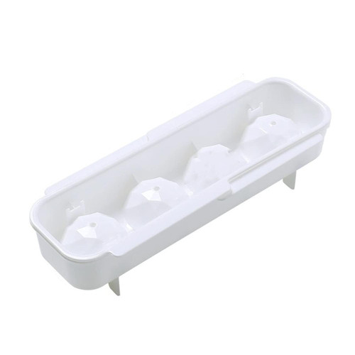 LYNLYN Silicone ice Cube Mold Halloween Candy Cake Pudding Chocolate Mold Round ice Cube Mold Ice Cream Mold Liyannan (Color : 4 Grid Pucks)