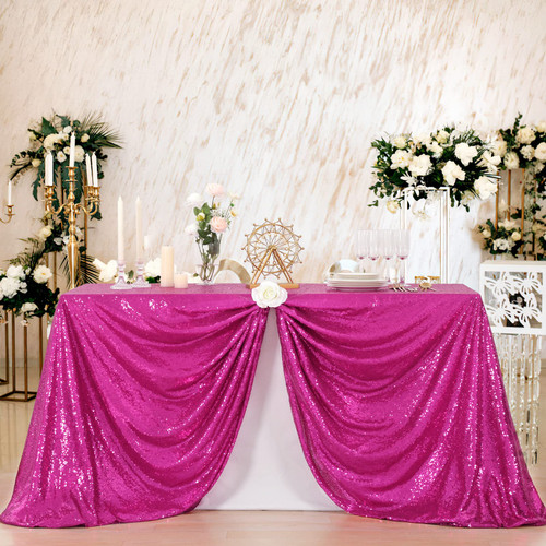 B-COOL Sequin Table Cloth Shimmer Tablecloth Sequin Table Cloth 90x132 Inch Rectangle Fuchsia Sequin Tablecloth Thanksgiving Tablecloth Sparkle Tablecloth Glitz Tablecloth B-COOL Sequin Table Cloth Shimmer Tablecloth Sequin Table Cloth 90x132 Inch Rectangle Fuchsia Sequin Tablecloth Thanksgiving Tablecloth Sparkle Tablecloth Glitz Tablecloth