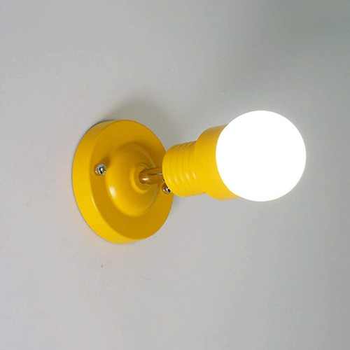 DDTP Wall Lamps,Table Lamps Wall Lamp Sconce Light,Retro Industrial Led Wall Lamp 1-Flame Contemporary Minimalism Metal Lights Nostalgia Industrial Wall Lamp/Yellow