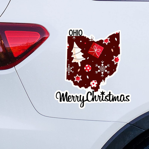 Christmas Stickers ohio Home State Stickers Merrry Christmas ohio Map Car Decal Christmas Decoration Window Decal Vinyl Decal Die Cut Decals Funny Laptop Stickers Bumper Stickers Christmas Stickers ohio Home State Stickers Merrry Christmas ohio Map Car Decal Christmas Decoration Window Decal Vinyl Decal Die Cut Decals Funny Laptop Stickers Bumper Stickers
