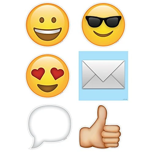 Creative Teaching Press Emoji's Cut Outs, 6" (6068)