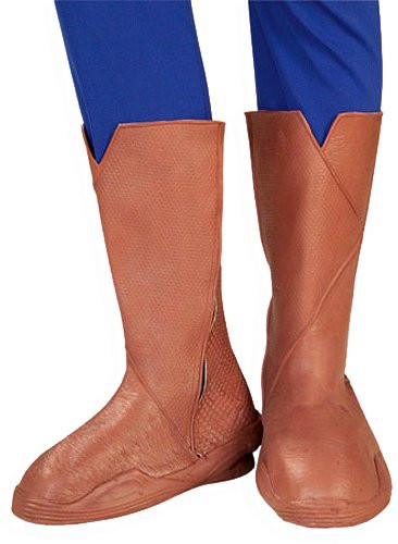 Rubies Superman Returns Child's Deluxe Molded Costume Boot Tops