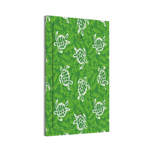 1-Gang Sea-Turtle-Hibiscus-Green Decorative Wall Plates Thermoplastic Faceplate Cover(Single Blank)