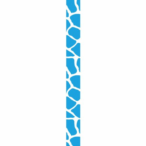 Offray Funky Giraffe Craft Ribbon, 5/8-Inch x 9-Feet, Blue