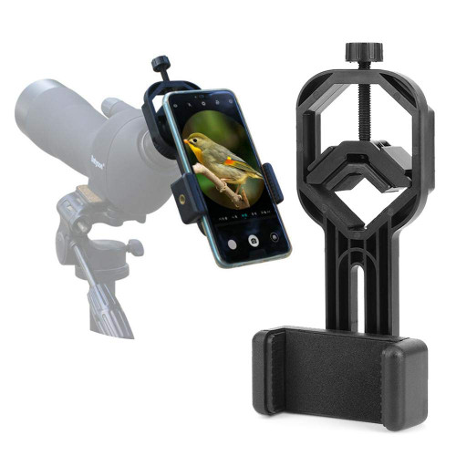 Cellphone Telescope Adapter Mount, Universal Smartphone Telescope Phone Adapter Mount for Monocular Binocular Spotting Scope Astronomical Telescope Cellphone Telescope Adapter Mount, Universal Smartphone Telescope Phone Adapter Mount for Monocular Binocular Spotting Scope Astronomical Telescope
