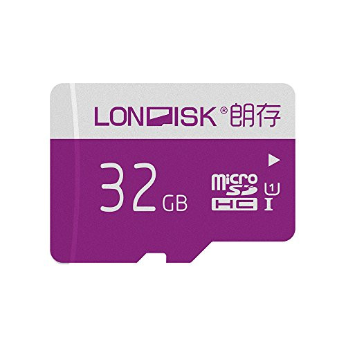 LONDISK 32GB SD Card Micro SD Card U1 Class 10 Memory Card with Free Adapter 10 Years Warranty(U1 32GB)