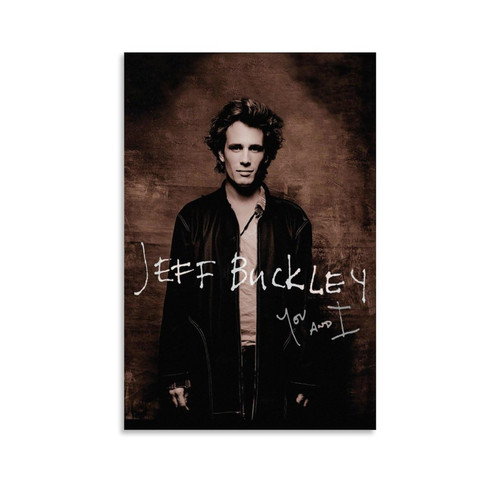 VeriMp Jeff Poster Buckley Music Album Cover You And I Canvas Art Poster And Wall Art Hanging Decor for Modern Family Corridor Posters 12x18inch(30x45cm)