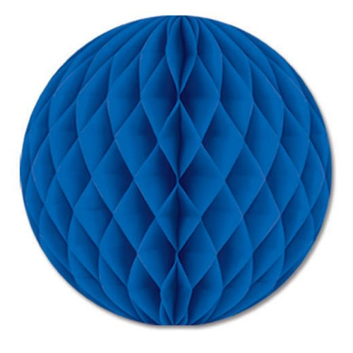 Pkgd Tissue Ball (blue) Party Accessory  (1 count) (1/Pkg)