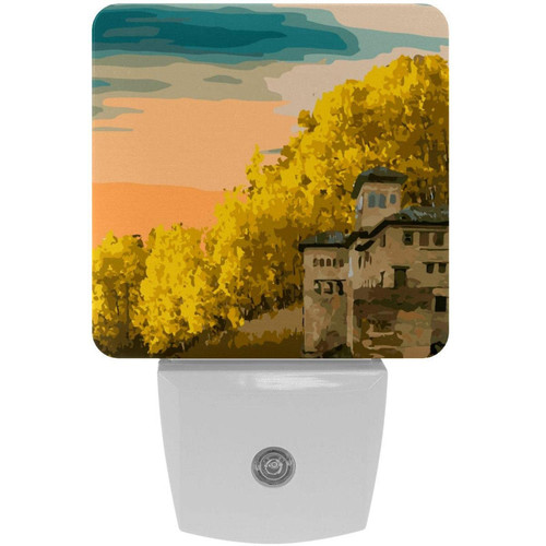 Autumn Set of 2 Night Light Auto Sensor Dusk to Dawn Energy Efficient Plug in Led Nightlight Home Decor Autumn Set of 2 Night Light Auto Sensor Dusk to Dawn Energy Efficient Plug in Led Nightlight Home Decor