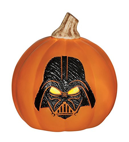 Star Wars Darth Vader Light Up Pumpkin, 6"