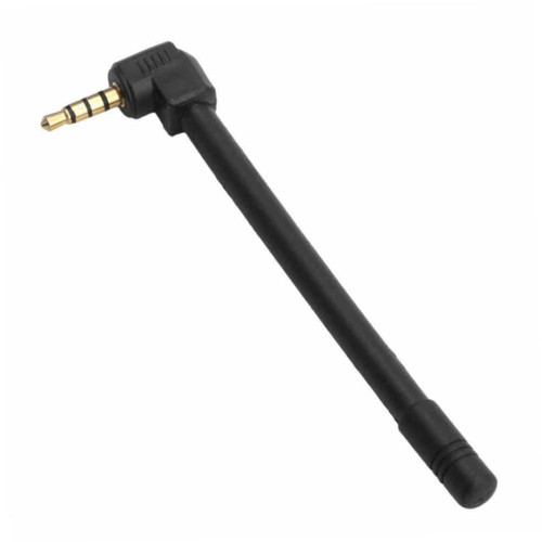 Mini FM Antenna with 3.5mm Plug Connector Radio Card Speaker Signal Booster Stereo Receiver for Cell Phone TV 3.5mm FM Radio Antenna-Phone Antenna