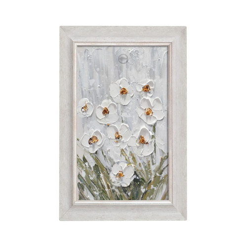 White Floral 1 Gang Blank Light Switch Cover Decorative Single Wall Plate Switch Plates and Outlet Cover for Electrical Kitchen Bedroom Decor White Floral 1 Gang Blank Light Switch Cover Decorative Single Wall Plate Switch Plates and Outlet Cover for Electrical Kitchen Bedroom Decor