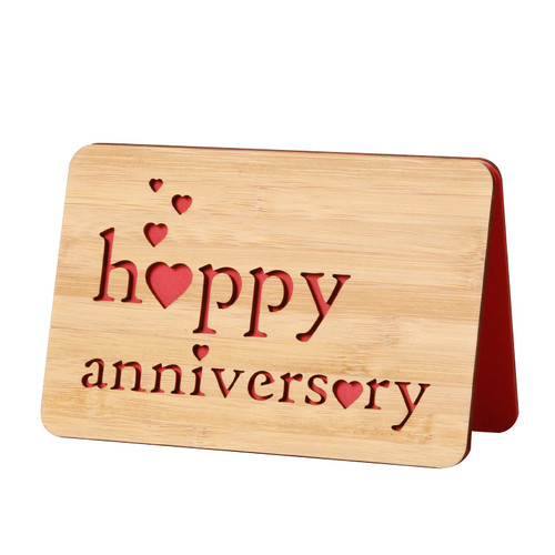 I Love You Anniversary Cards,Handmade With Real Bamboo Wood, Greeting Cards for Him,to Say Happy Valentines Day Card, Anniversary, Gifts for Wife,Him or Her I Love You Anniversary Cards,Handmade With Real Bamboo Wood, Greeting Cards for Him,to Say Happy Valentines Day Card, Anniversary, Gifts for Wife,Him or Her
