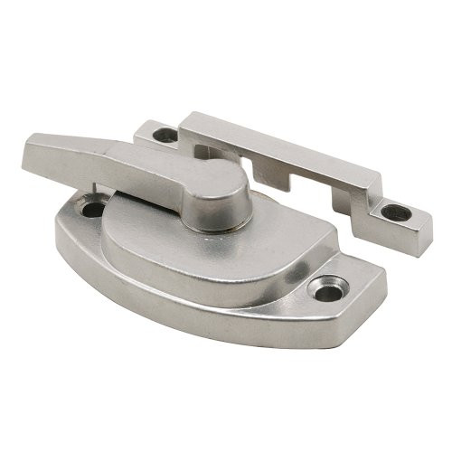 Prime-Line Products F 2762 Window Sash Lock with Keeper, Cam Action, Silver Finish Prime-Line Products F 2762 Window Sash Lock with Keeper, Cam Action, Silver Finish