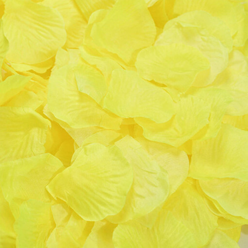 Hoxekle 1000/500/100PCS Artificial Rose Petals Romantic Artificial Flower Silk Petals Valentine Day Wedding Flower Decoration