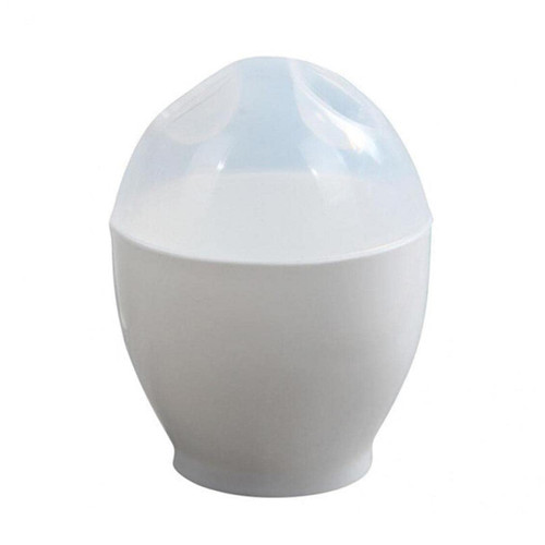 2pcs/set Healthy Microwave Egg Cooker Boiler Maker Mini Portable Quick Egg Cooking Cup Steamed Kitchen Tools for Breakfast
