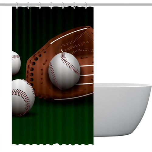 Polyester Fabric Waterproof Shower Curtain or Liner Bath Stall Size Funny Awesome Since 2014 Dinosaur Hotel Bathroom Curtains with Grommets, 48x72