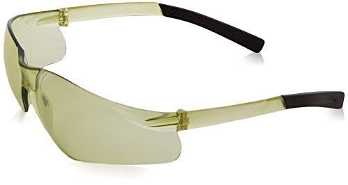 Radians AT1-W2 Rad-Atac Non-Slip Lightweight Frame Glasses with Wraparound Single Low 1.7 IRUV Lens