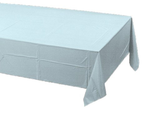 Creative Converting Paper Banquet Table Cover, Pastel Blue